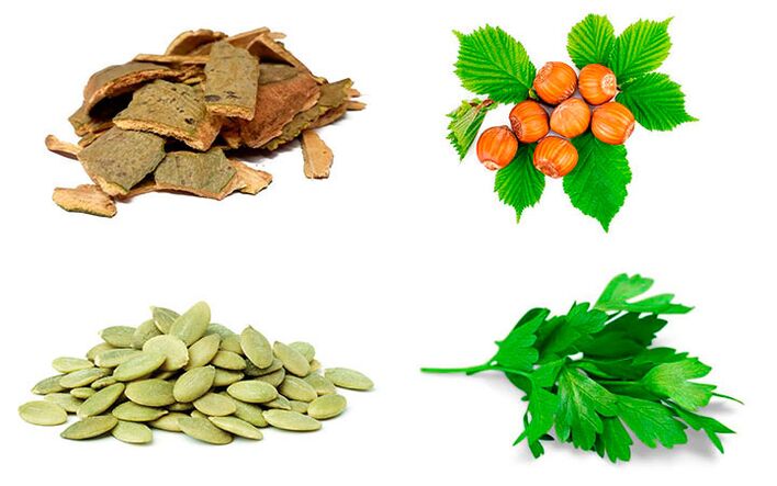 Środki ludowe do walki z zapaleniem gruczołu krokowego - kora osiki, pestki dyni, pietruszka i orzechy laskowe