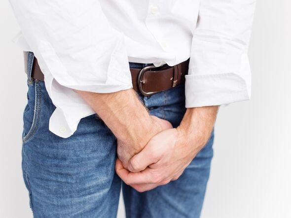 ból w pachwinie z powodu bakteryjnego zapalenia gruczołu krokowego